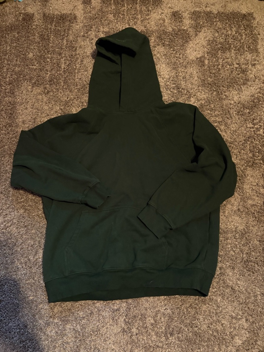 Aritzia Forest Green Hooded Sweatshirt